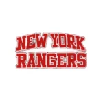 New York Rangers Bold Red/White ArchEmbroidered Patch