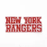 New York Rangers Bold Red/White Embroidered Patch