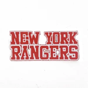 New York Rangers Bold Red/White Embroidered Patch