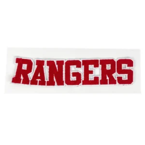 New York Rangers Red Chenille Word Patch