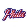 Philadelphia 76ers Phila Retro Embroidered Patch