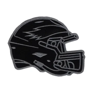 Philadelphia Eagles Black Football Helmet Patch