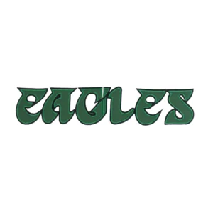 Philadelphia Eagles Retro Font Patch