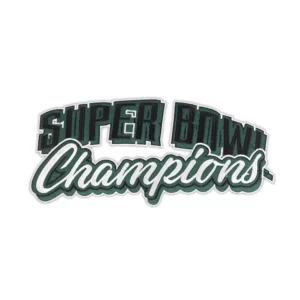Philadelphia Eagles Super Bowl Champions Patch