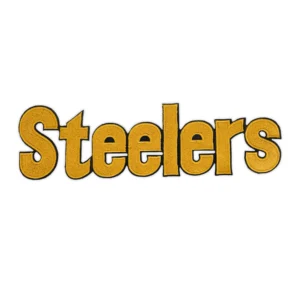 Pittsburgh Steelers Embroidered Wordmark Patch