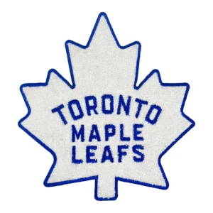 Toronto Maple Leafs National Hockey Logo White Embroidery Patch