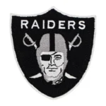 Las Vegas Raiders Shield Logo Black Patch