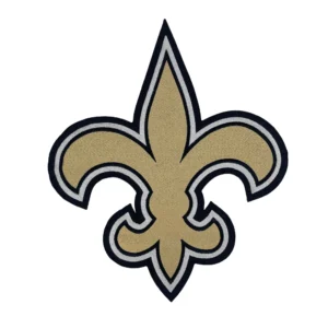 New Orleans Saints Fleur-de-Lis Logo Patch