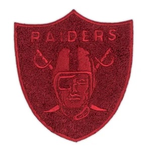 Las Vegas Raiders Shield Logo Red Patch