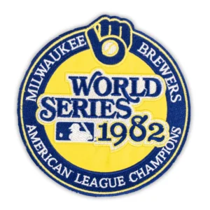 Milwaukee Brewers 1982 World Series American League Champions Patch