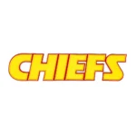 Kansas City Chiefs Yellow & Red Wordmark Patch