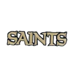 New Orleans Saints Text Embroidered Patch
