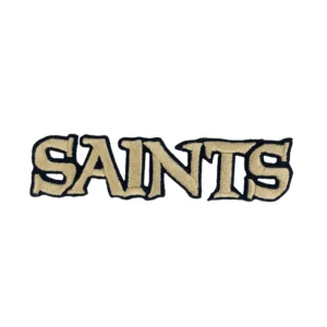 New Orleans Saints Text Embroidered Patch