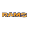Los Angeles Rams Word Chenille Patch