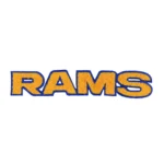 Los Angeles Rams Word Chenille Patch