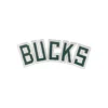 Milwaukee Bucks Green Block Letter Patch