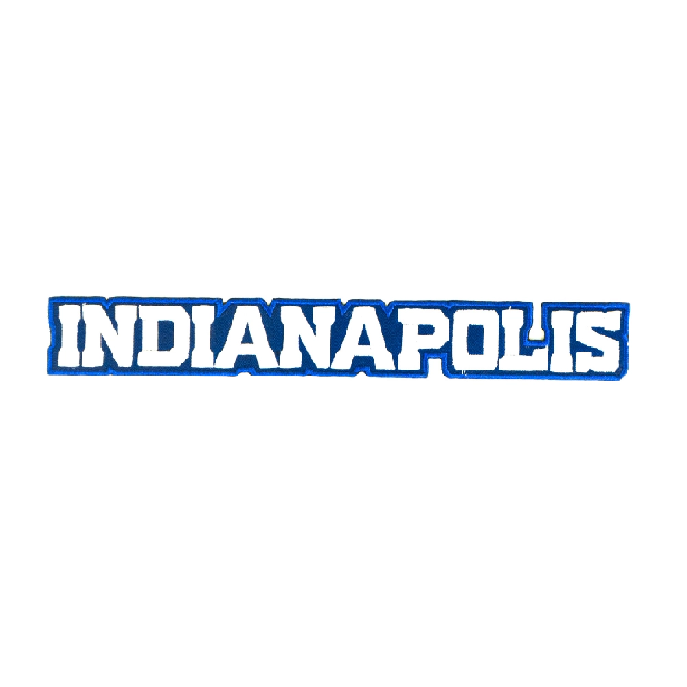 Indianapolis Colts INDIANAPOLIS City Wordmark Patch