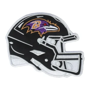 Baltimore Ravens Purple Eagle "B" Helmet  Patch