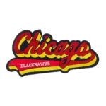 Chicago Blackhawks Primary Text Logo Chenille Patch