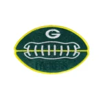 Green Bay Packers Football Shape Patch