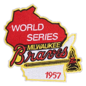 Milwaukee Braves World Series 1957 Patch