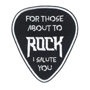 AC/DC "For Those About to Rock" Guitar Pick Patch