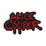 Alice Cooper Blood Dripping Font Patch