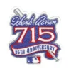 Atlanta Braves Hank Aaron 715th Home Run 25th Anniversary Patch