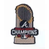 2021 Atlanta Braves World Series Champions Trophy Patch