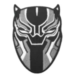 Black Panther Tactical Mask Patch