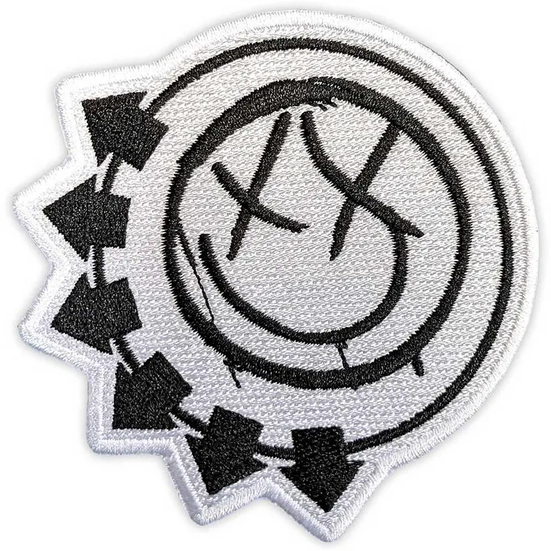 Blink-182 Smiley Face Logo Patch - Image 2