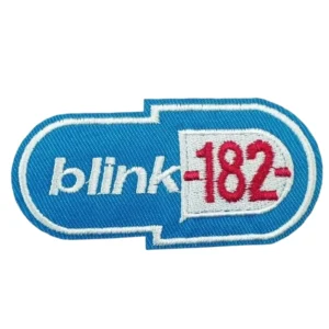 Blink-182 Pill Logo Embroidered Patch