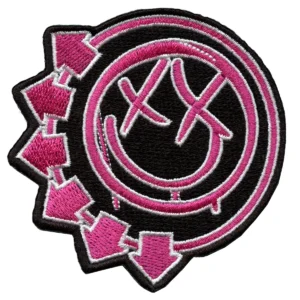 Blink-182 Smiley Face Logo Patch
