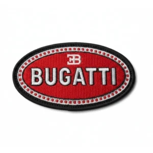 Bugatti Logo Embroidered Patch