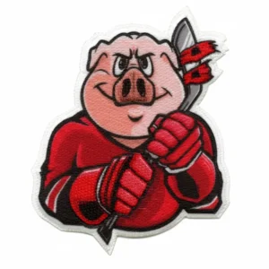 Carolina Hurricanes Pucky the Pig Patch