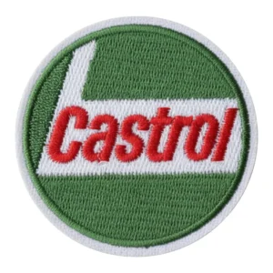 Castrol Oil Vintage Racing Logo Patch