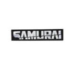 SAMURAI Text Logo Embroidered Patch