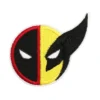 Deadpool and Wolverine Logo Iron-On Patch