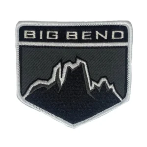 Ford Bronco Big Bend Mountain Embroidered Patch