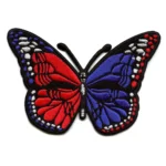 Grateful Dead Butterfly Embroidered Patch