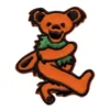 Grateful Dead Dancing Orange Bear Patch