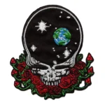 Grateful Dead Space Your Face Rose Patch