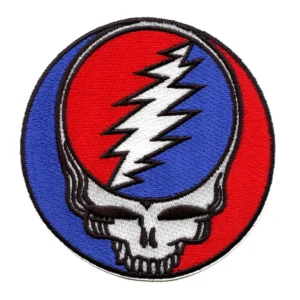 Grateful Dead Steal Your Face Round Patch