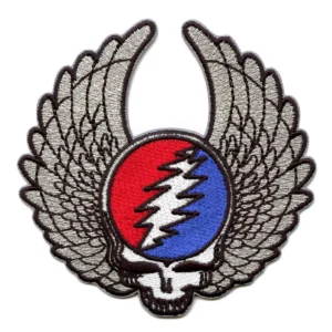 Grateful Dead Winged Steal Your Face Patch