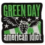 Green Day American Idiot Wings Punk Rock Patch
