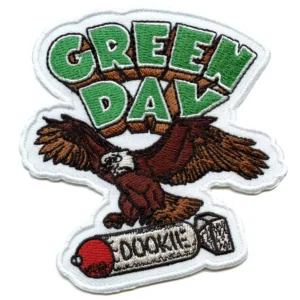 Green Day Dookie Eagle Patch