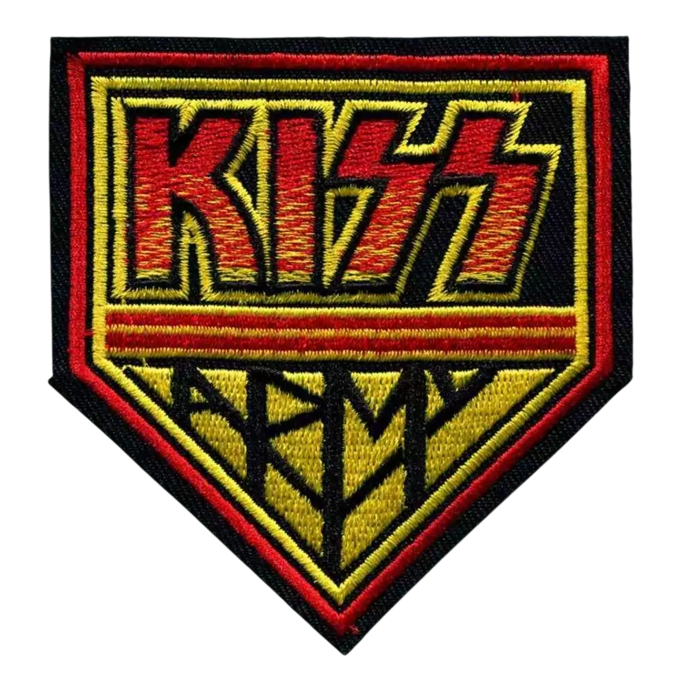 KISS Army Shield Logo Patch