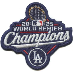 LA Dodgers 2025 World Series Champions Patch