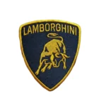 Lamborghini Logo Embroidered Patch 