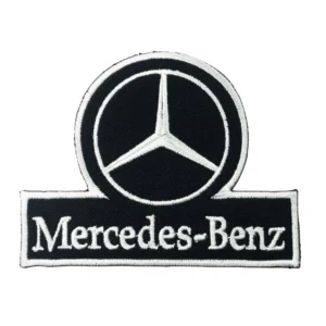 Mercedes-Benz Logo Embroidered Patch